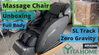 YITAHOME Full Body SL Track Massage Chair - Unboxing and quick review