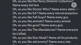 Oh so you like name ever memes? name every name every meme. (#ohyoulikenameevery)