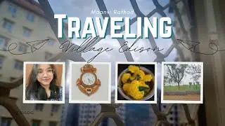 Traveling to My Village🌾|An Indian Girl&rsquo;s Peaceful Journey | Vlog #viral #asthetic #trending #vlog 