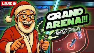 SWGOH Holiday Grand Arena LIVE!!!  Featuring your Star Wars Dad!
