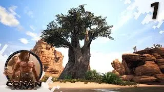 CONAN EXILES: THE FROZEN NORTH - The Start Of Our Journey - EP01