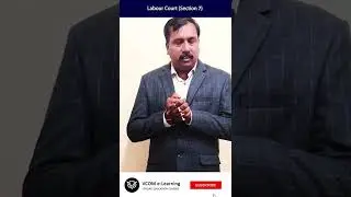 Labour Court (Section - 7) -#Shortvideo - #industrialact1948 - #gk#BishalSingh - Video@50