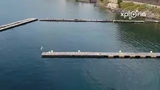 Porto Pignataro Lipari, Aeolian Islands, Sicily, Italy 2018.04 aerial video