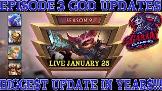 Smite Season 9 Update Explained (Ep.3 God Updates) The Biggest Updates In Years!!!