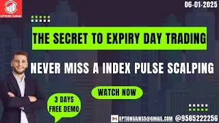 THE SECRET TO EXPIRY DAY TRADING 🤔....
