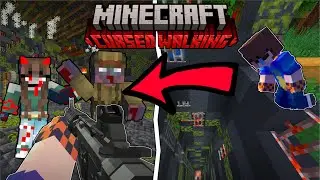 Raiding Underground Bunker! Minecraft Zombie Apocalypse!