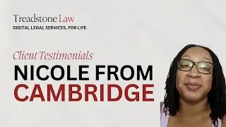 Treadstone Law Testimonials | Nicole Patrick from Cambridge