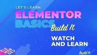 Elementor Build It LIVE - 3-25-2023