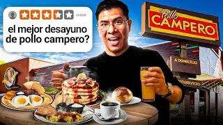 Probamos los DESAYUNOS del POLLO CAMPERO* Que barato