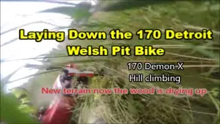 Detroit 170 WPB hitting a rut. Demon X 170s last few mins before seized up