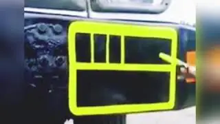 Number plate writing technique