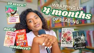 what i read in april, may, june, and july 📚 dnfs, mediocre books, and some new faves!
