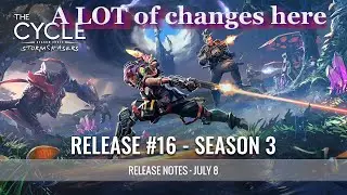 The Cycle Season 3 - Stormchasers - New content - Complete rebalance of crafting, guns and suits