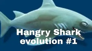 Hangry shark evolution. Рифовая акула #1
