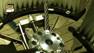 Onkruidborstel voor bosmaaiers. OKB-UFO in combinatie met de EasyProtect