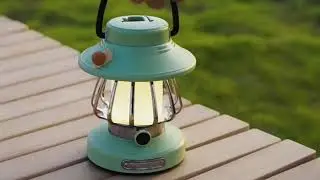Retro Snail Camping Night Light - Portable Outdoor Ambience 🐌✨ #shorts