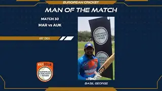 Back to back Man of the Match awards Basil George goes big in Malta