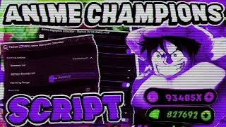 Roblox Anime Champions Simulator Script Hack: FASTEST Candy Farm, Auto SSS Cosmic & More!