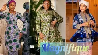 2025/2026 MODÈLE PAGNE AFRICAIN WAXANKARA TENDANCE ROBE GRANDETAILLE.#DERNIER MODÈLE.#ankara #pagne