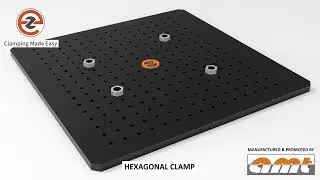 High-Precision Hexagonal Washer Clamp | Workholding Innovation by Ahire Machine Tools