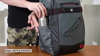 SWISS MILITARY 30L Unisex Laptop Backpack for 15.6