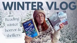 Winter reading vlog ❄️ Cozy Arctic Reads - The Ritual, Ararat and Death in the Arctic 🐻&zwj;❄️🥶