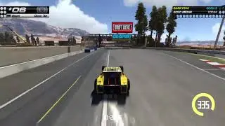 Track Mania Turbo: level 6 Canyon Grand Drift