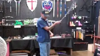 SBC's 11-Joint Chain Whip Demo (W/ Snap Action!)