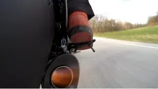 2022 Kawasaki Ninja zx6r M4 Street Slayer. No baffle, gutted cat.