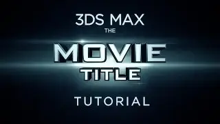Creating a 3D Movie Title