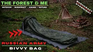 Russian Army Bivvy Bag (Ratnik) | Bushcraft Overnight | Bushcraft Skills | Bushcraft Chair | ASMR
