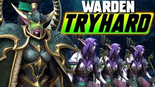WARDEN &mdash; Серьёзная игра с высоким MMR! &mdash; WC3 &mdash; Grubby