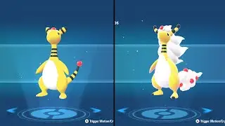 Ampharos Mega Evolution - Pokemon Legends Z A