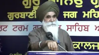 Lecture on ANAND KAARAJ - By Dr. Harbhajan Singh (Part One)