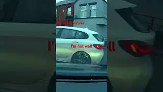 My Dash cam reckless driver.🥺