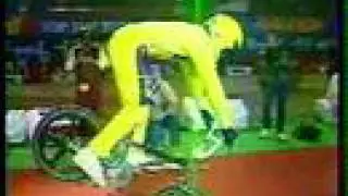 Eddie Fiola GT RL Osborne Redline freestyle BMX demo France 1984