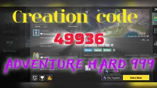 BGMI WOW MODE CODE 49936 | ADVENTURE HARD 999 | FIND THE BARREL 🛢️