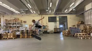 Skating faster for perfect treflips, need my switch heel back&hellip;. big nollie/switch flip