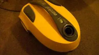 Yellow Eureka Rally 2 Vacuum Test