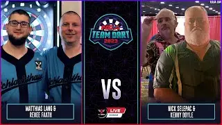 Matthias Lang & Renee Faath vs Nick Selepac & Kenny Doyle | Master 501 3rd Place | NDA Team Dart