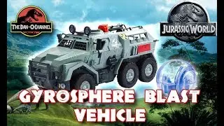 Gyrosphere Blast Vehicle | Jurassic World Fallen Kingdom Toy review