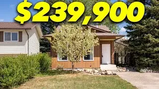 Tour an AFFORDABLE $239,900 Detached Home Near Lethbridge Alberta!