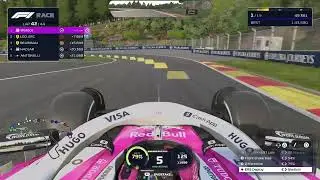 F1 25 my driver career mode season 5/10 round 13/24 racing with a controller (LET ME COOK) Belgium