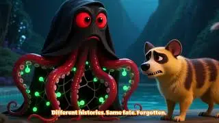 Forgotten Ones? misunderstood? Vampire Squid. Thylacine. Dodo. three misunderstood creatures