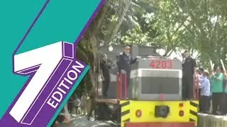 Economic Boost: Melalap Train Station Reopened After 49 Years