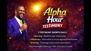 &ldquo;Morning Healing Testimony: HIV Completely Healed | Alpha Hour&rdquo; #alphahour #fyp #bible #miracle