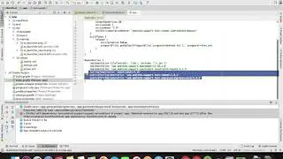 Conflict with dependency 'com.android.support:support-annotations' in project