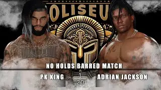 PK King vs Adrian Jackson | Underground Rules Match | WWE 2K25