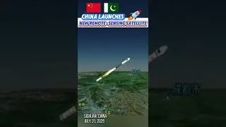 China launches new remote-sensing #Satellite #Space #Pakistan #RocketScience#fyp #fypシ #china