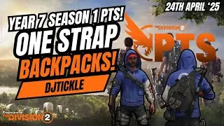 ONE STRAP BACKPACKS ARE COMING TO DIVISION 2! #thedivision2